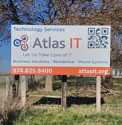 Atlas IT billboard