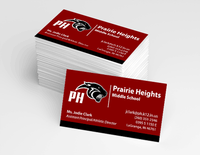 Prairie Heights Business Card