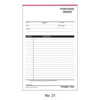 Standard purchase order form 21