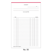 Standard statement form 50