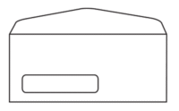 Standard 9# Envelope with Window